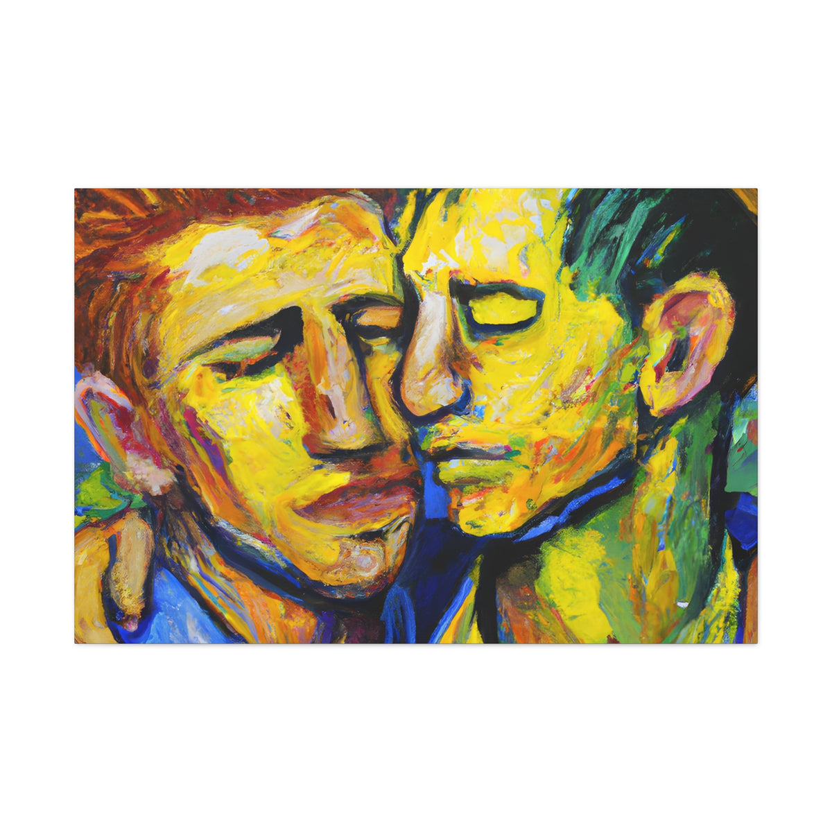 Rembrandt - Gay Couple Art