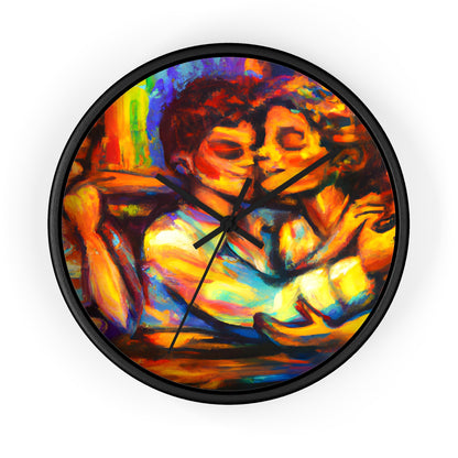 Trenton - Gay Love Wall Clock