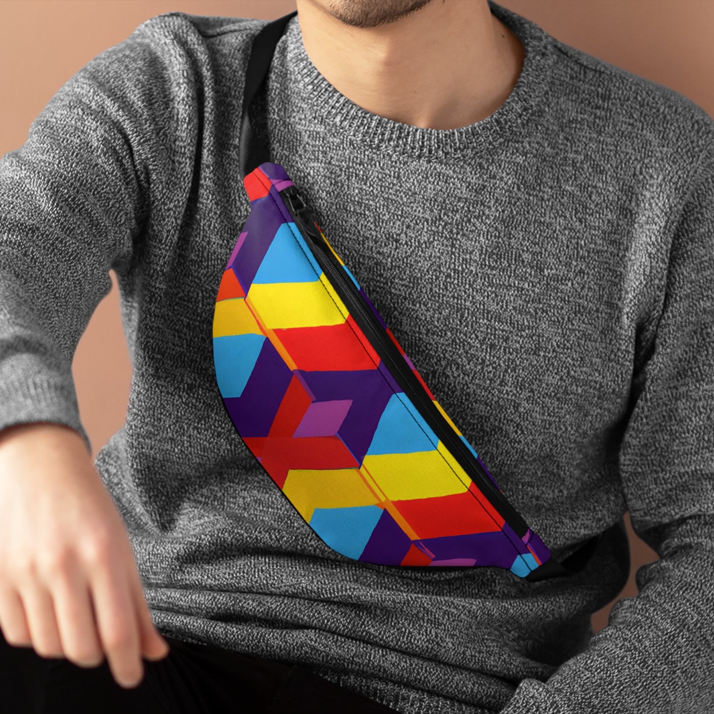 LavenderStatus - Gay Pride Fanny Pack Belt Bag