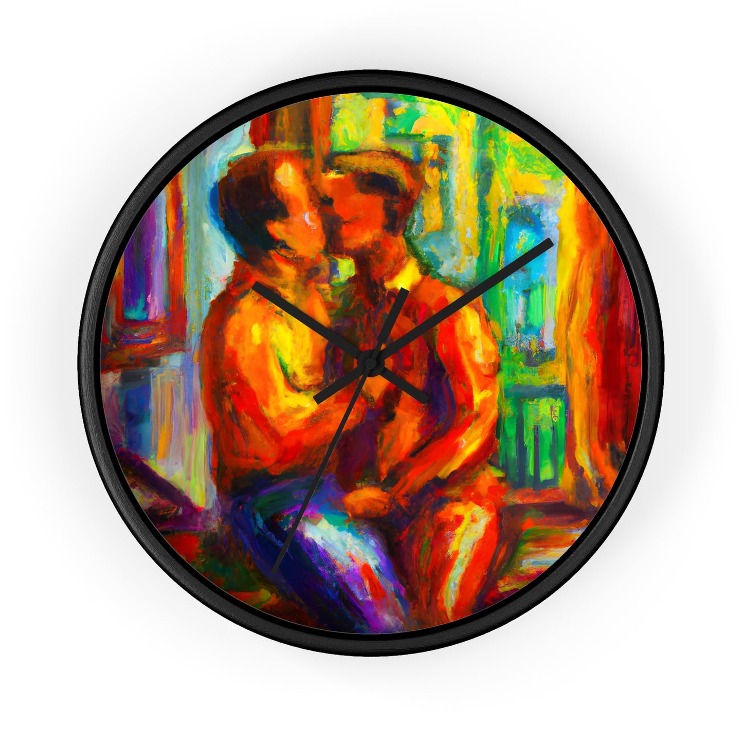 Quincy - Gay Love Wall Clock