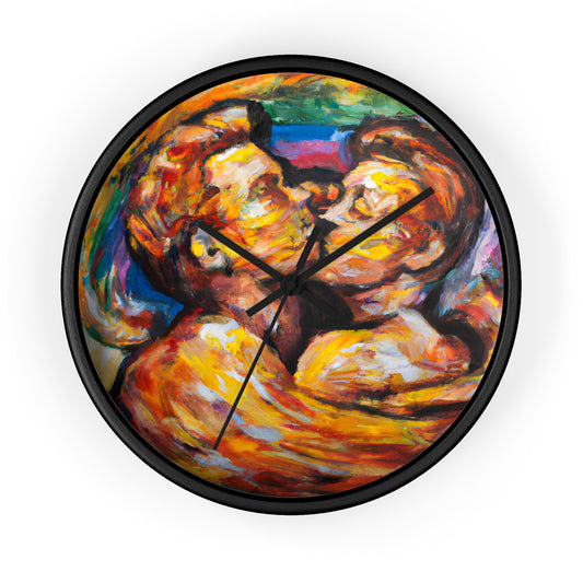Tyson - Gay Love Wall Clock