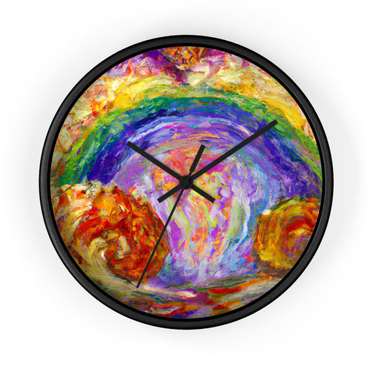 LeonardoDeVinci - Gay Hope Wall Clock