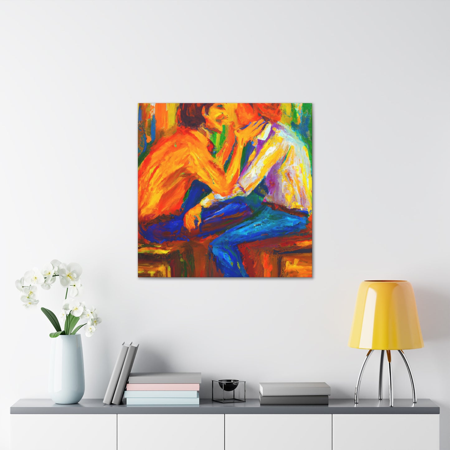 Jacelyn - Gay Love Canvas Art
