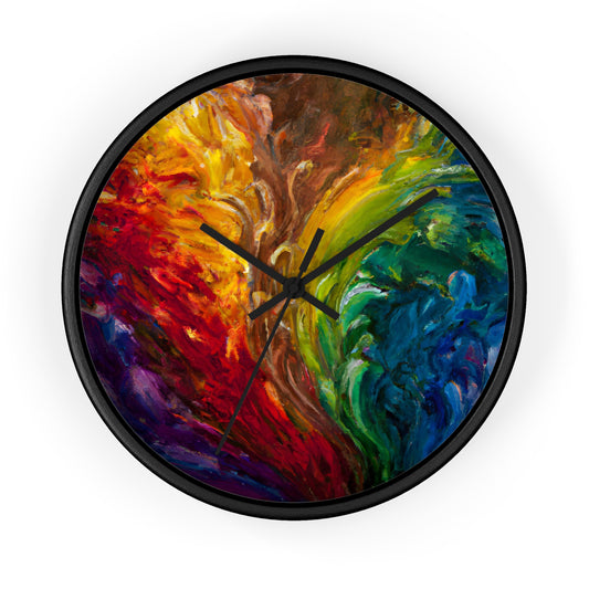 ClaudiaDaVinci - Gay Hope Wall Clock