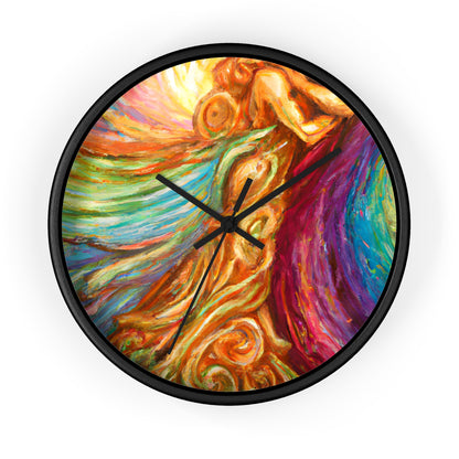 LeonardoDaVinci - Gay Hope Wall Clock