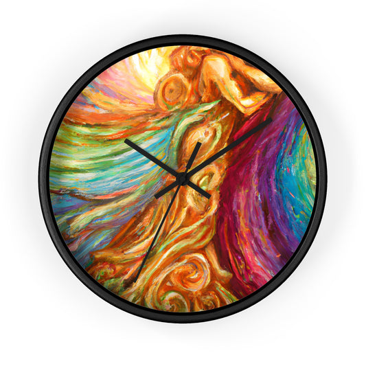 LeonardoDaVinci - Gay Hope Wall Clock