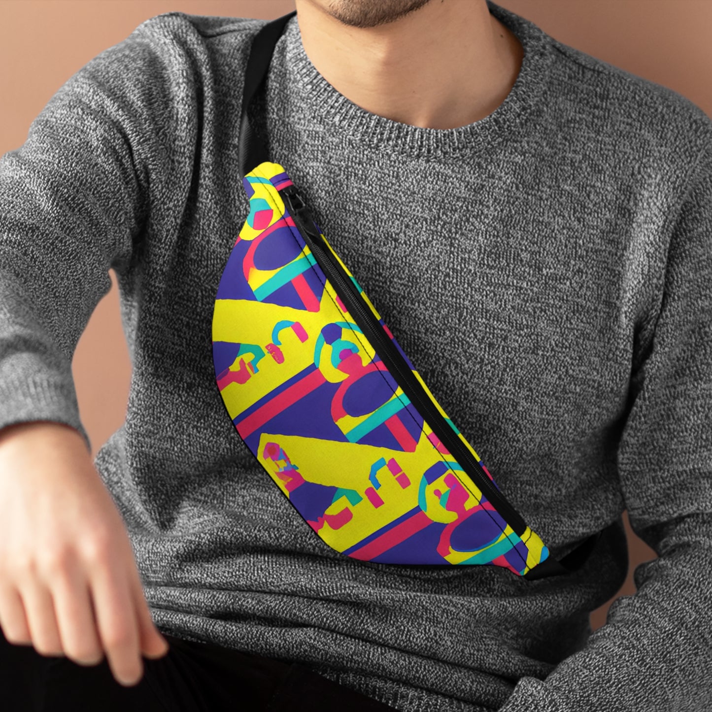 NeonGlitter - Gay Pride Fanny Pack Belt Bag