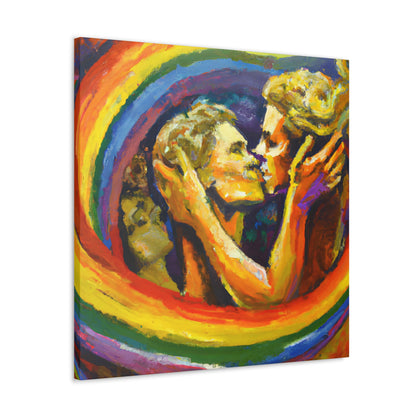 Johno - Gay Love Canvas Art