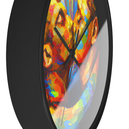 Dustin - Gay Love Wall Clock