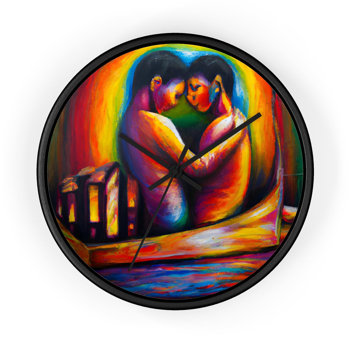 Braden - Gay Love Wall Clock