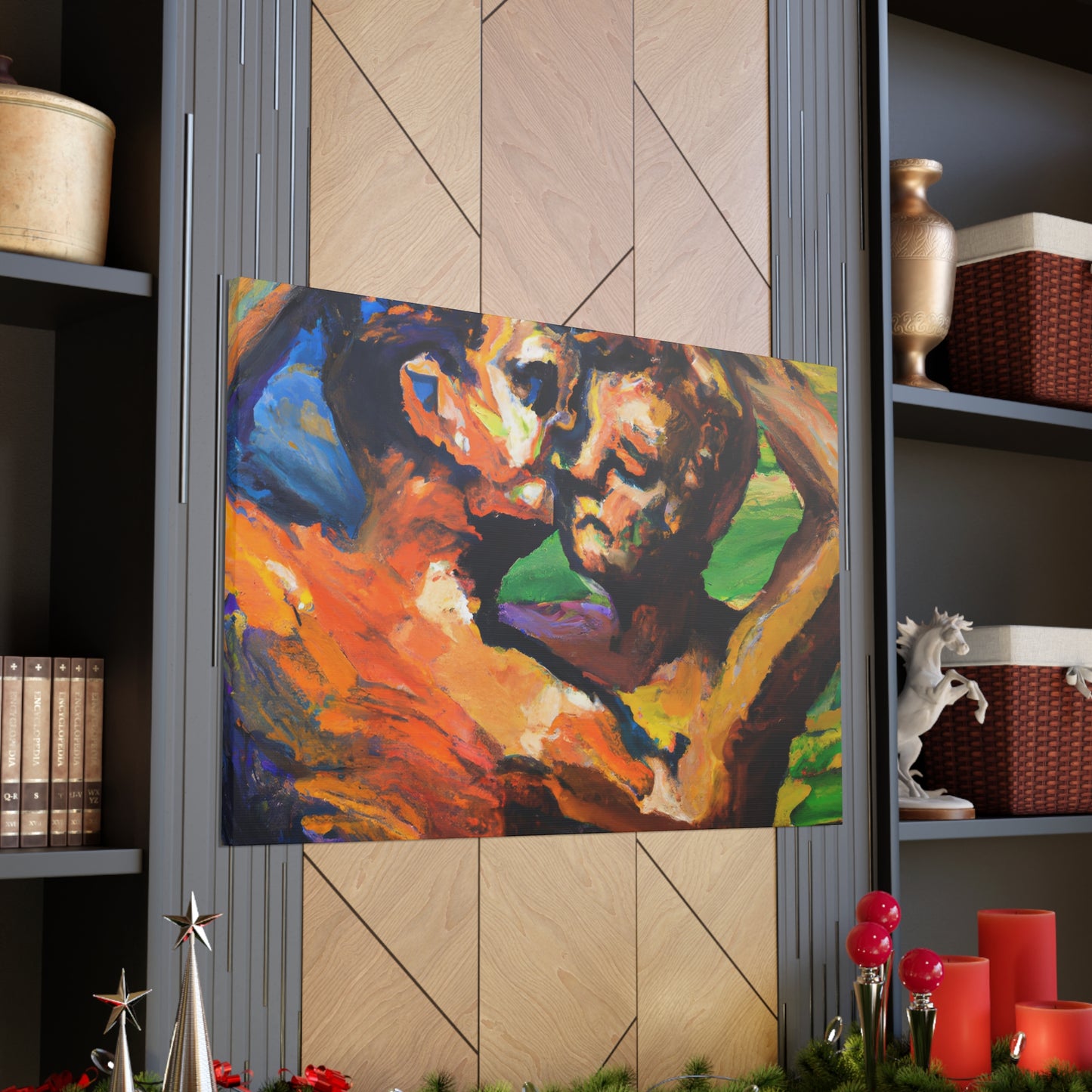 LuminousLark - Gay Couple Wall Art