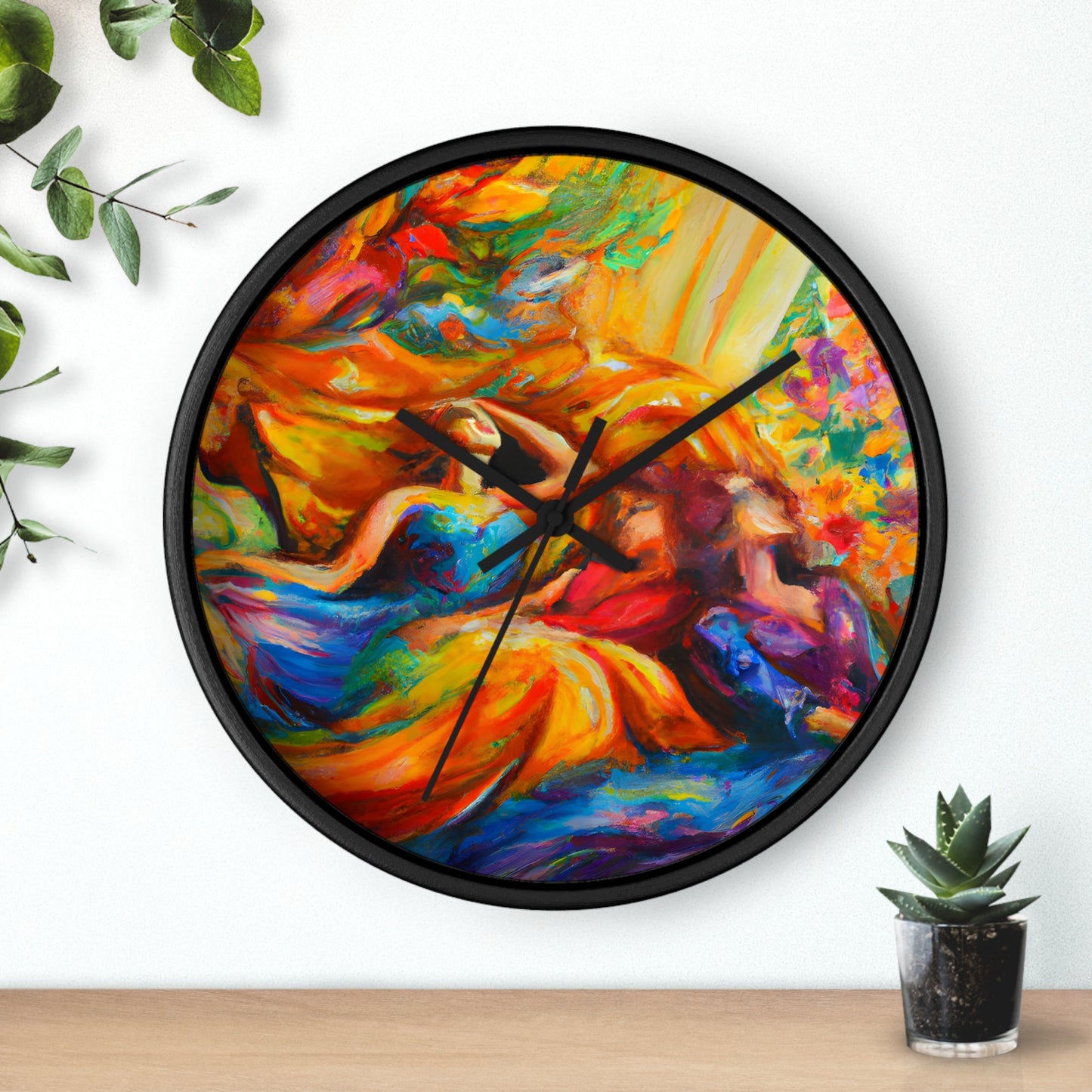 LeonardoDaVinci - Gay Hope Wall Clock