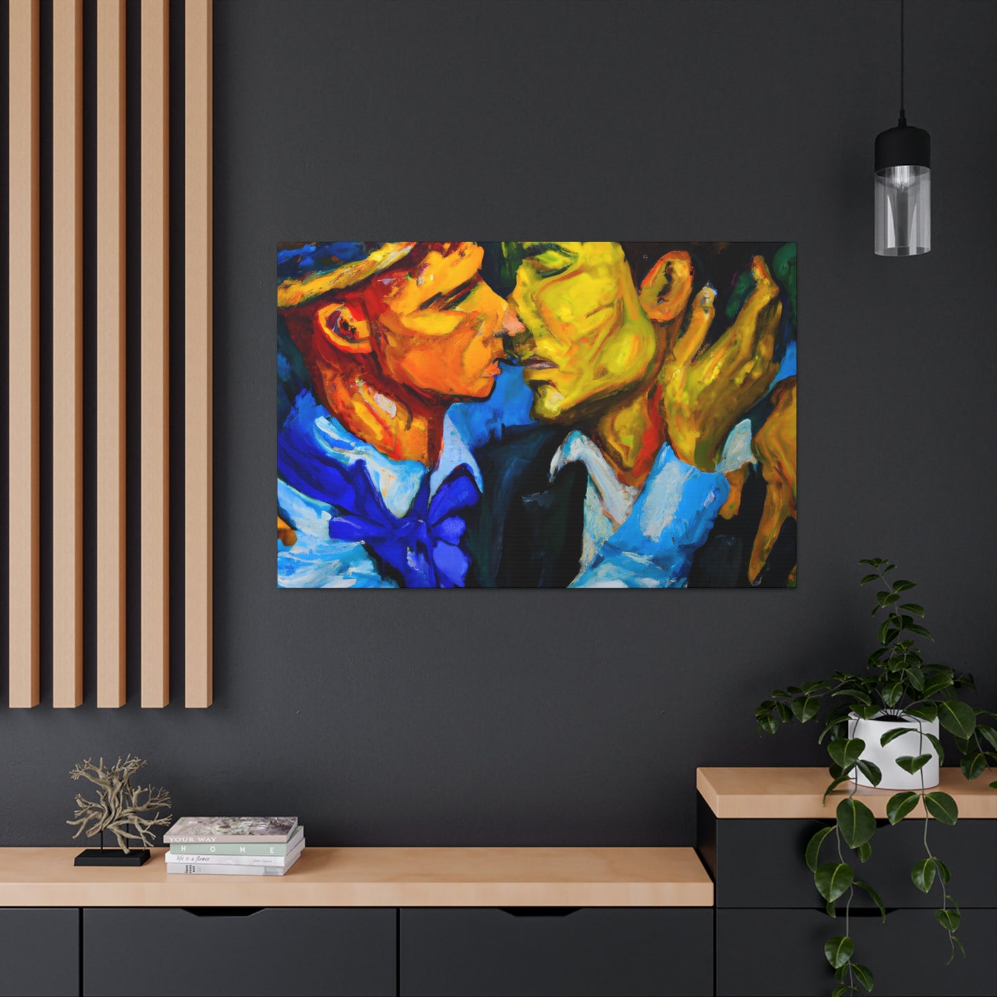 RenaissanceRose - Gay Couple Wall Art