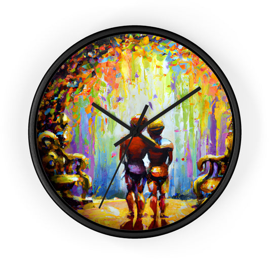 Riv - Gay Love Wall Clock