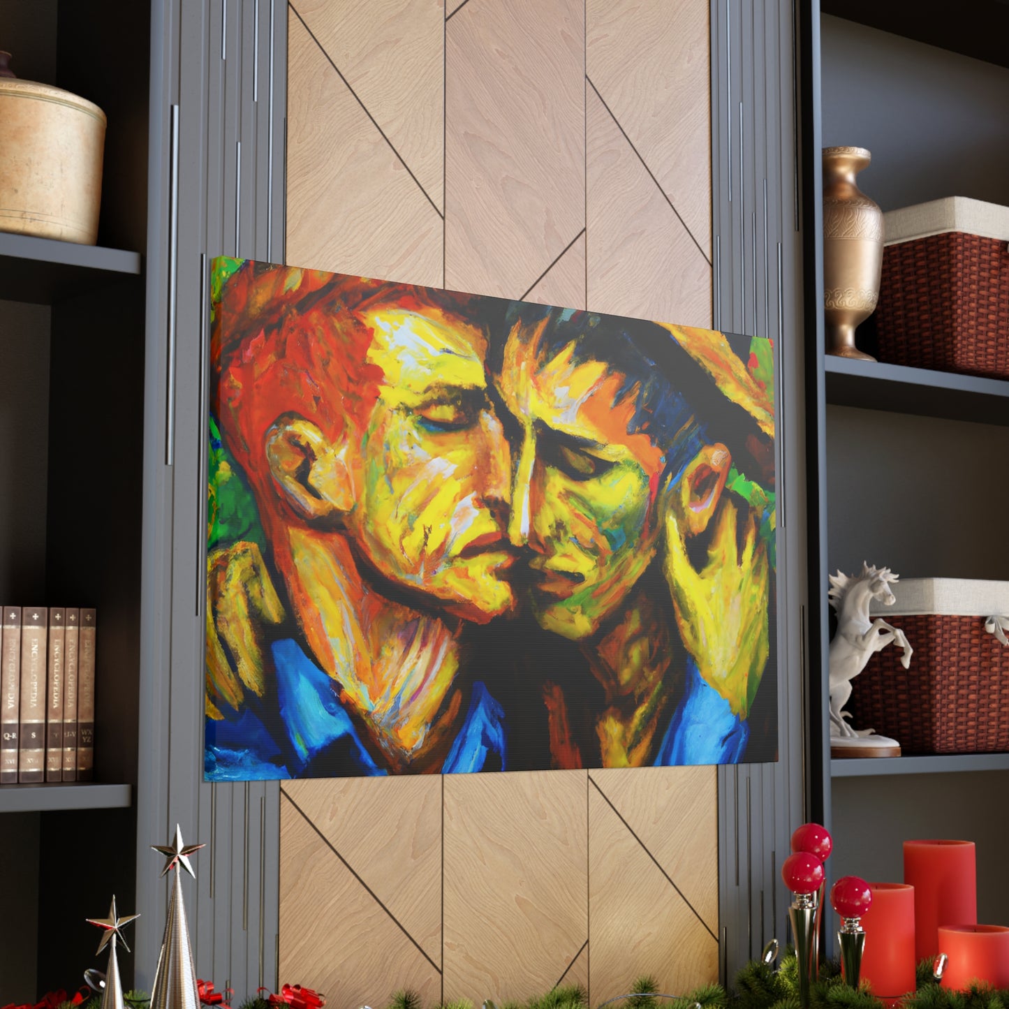 FrancescoArt - Gay Couple Wall Art