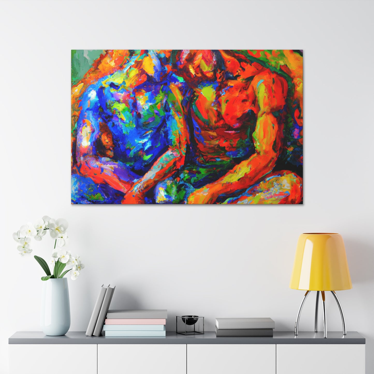 Skyler - Gay Love Canvas Art