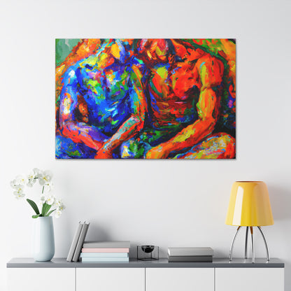 Skyler - Gay Love Canvas Art