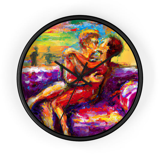 Kade - Gay Love Wall Clock