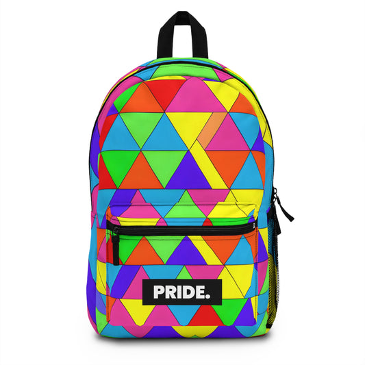 NeonGlitterStar - Hustler Pride Backpack