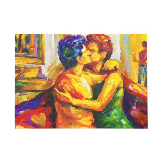 Jagger - Gay Love Jigsaw Puzzle