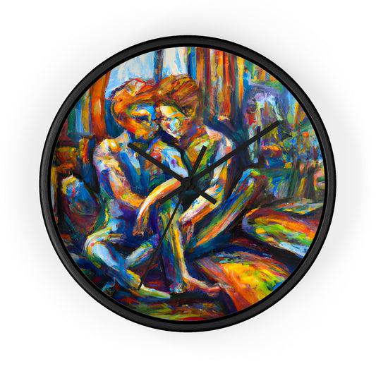 Aiden - Gay Love Wall Clock