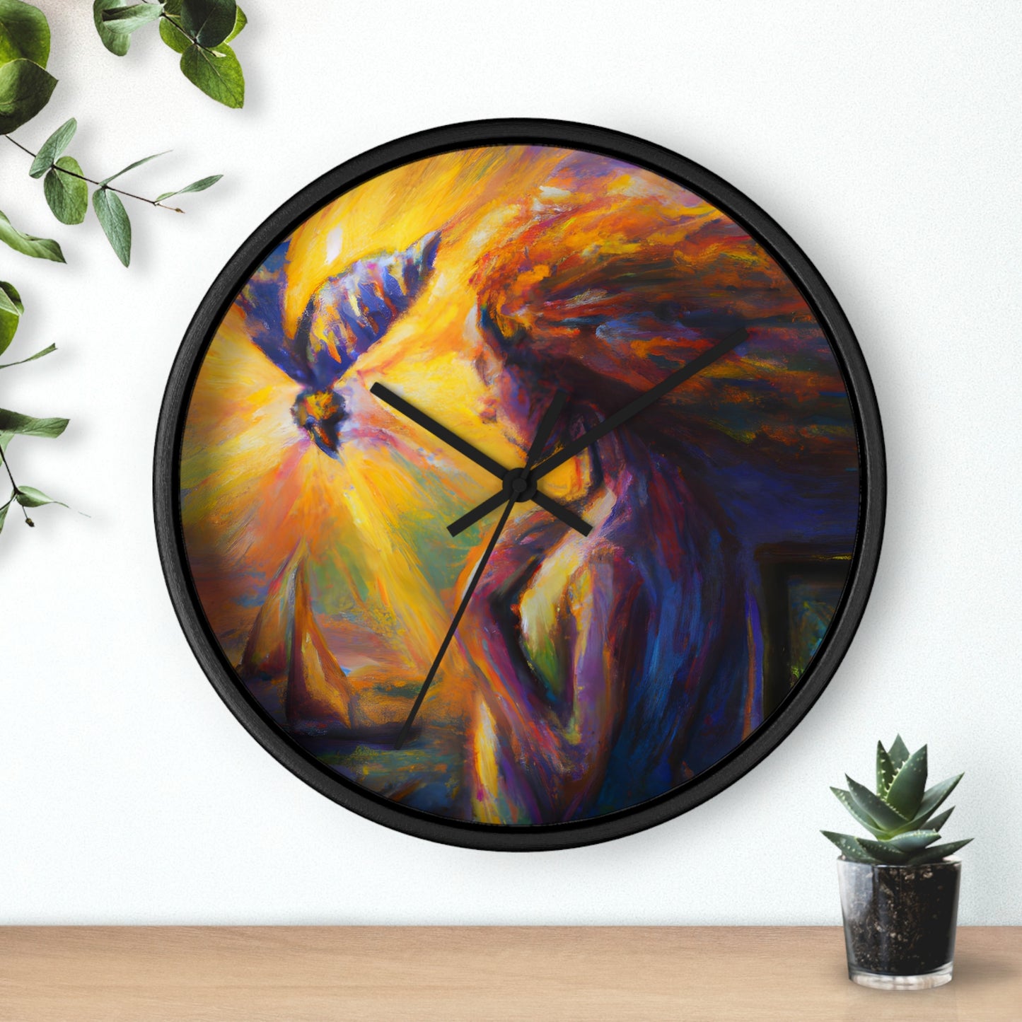 LeonardoVinci - Gay Hope Wall Clock
