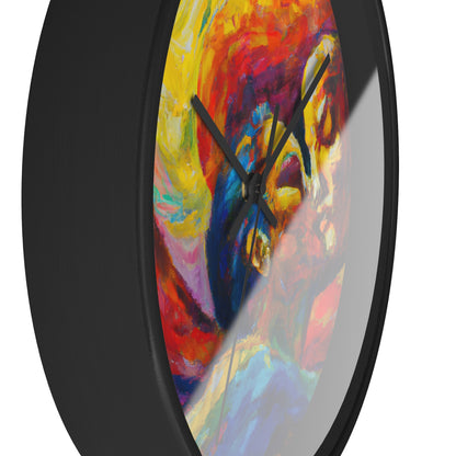 Tyler - Gay Love Wall Clock