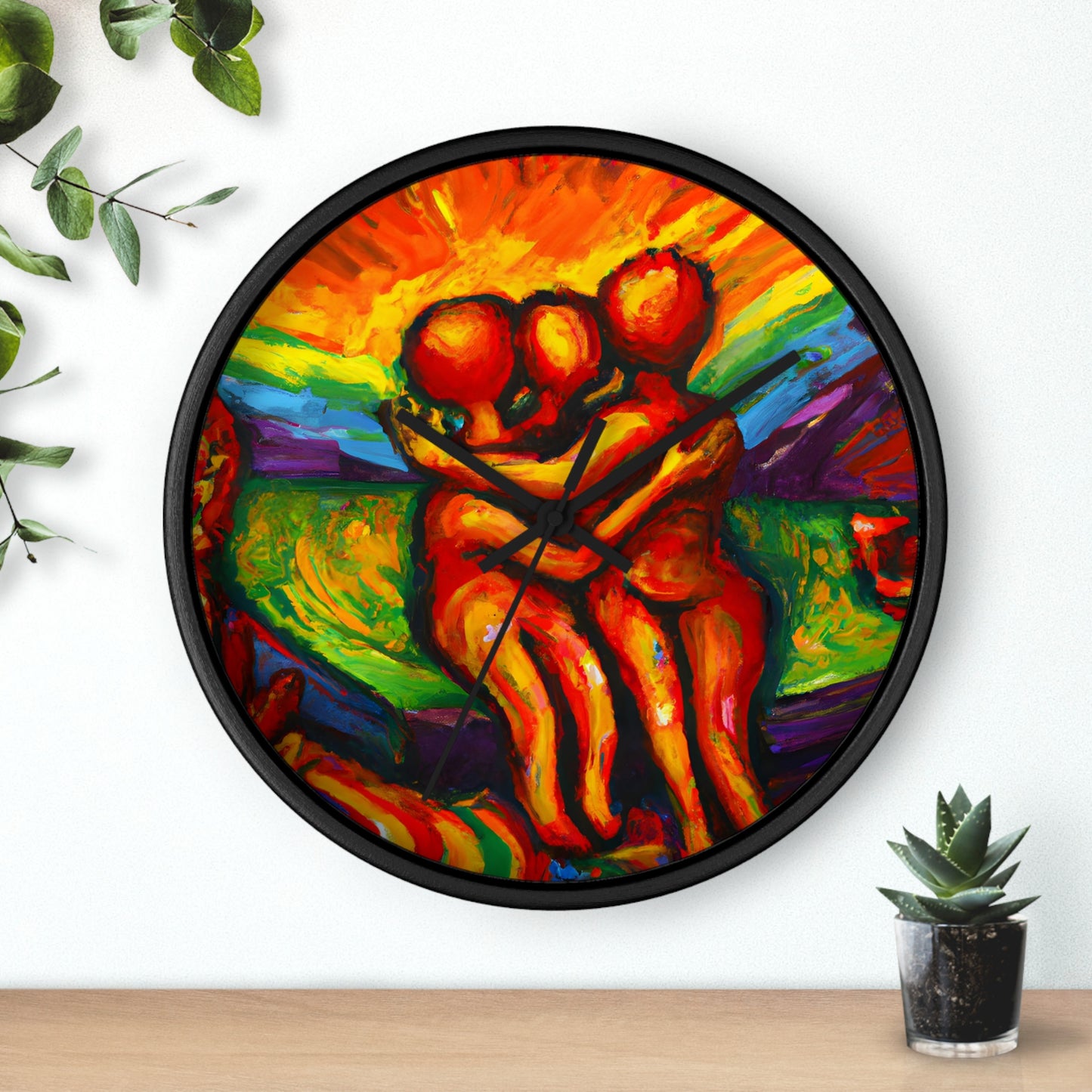 Dax - Gay Love Wall Clock