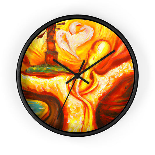 LeonardoDaVinci - Gay Hope Wall Clock