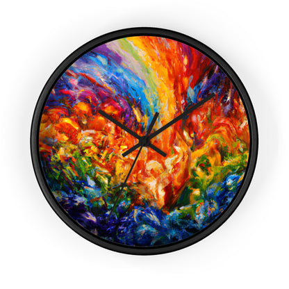 DaVinci. - Gay Hope Wall Clock