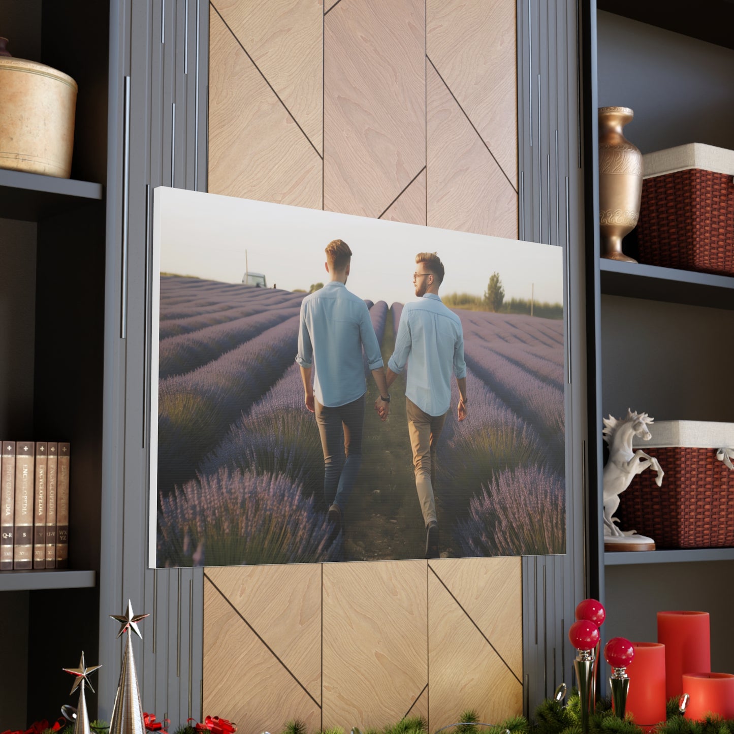 Daniel & Steven - Couple Canvas Art