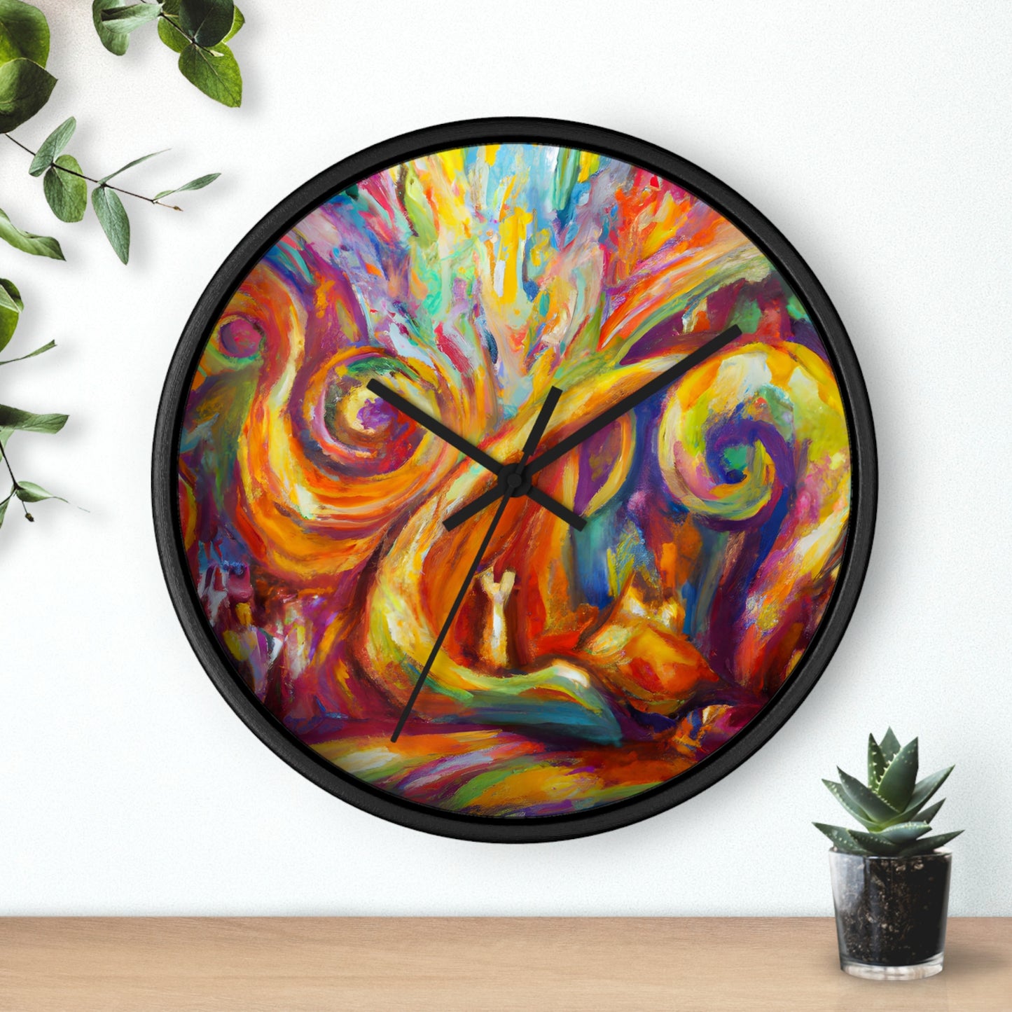 Rembrandt - Gay Hope Wall Clock