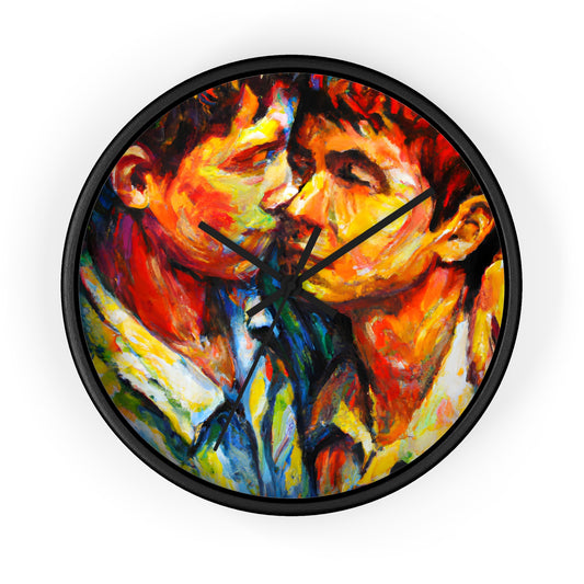 Liam - Gay Love Wall Clock