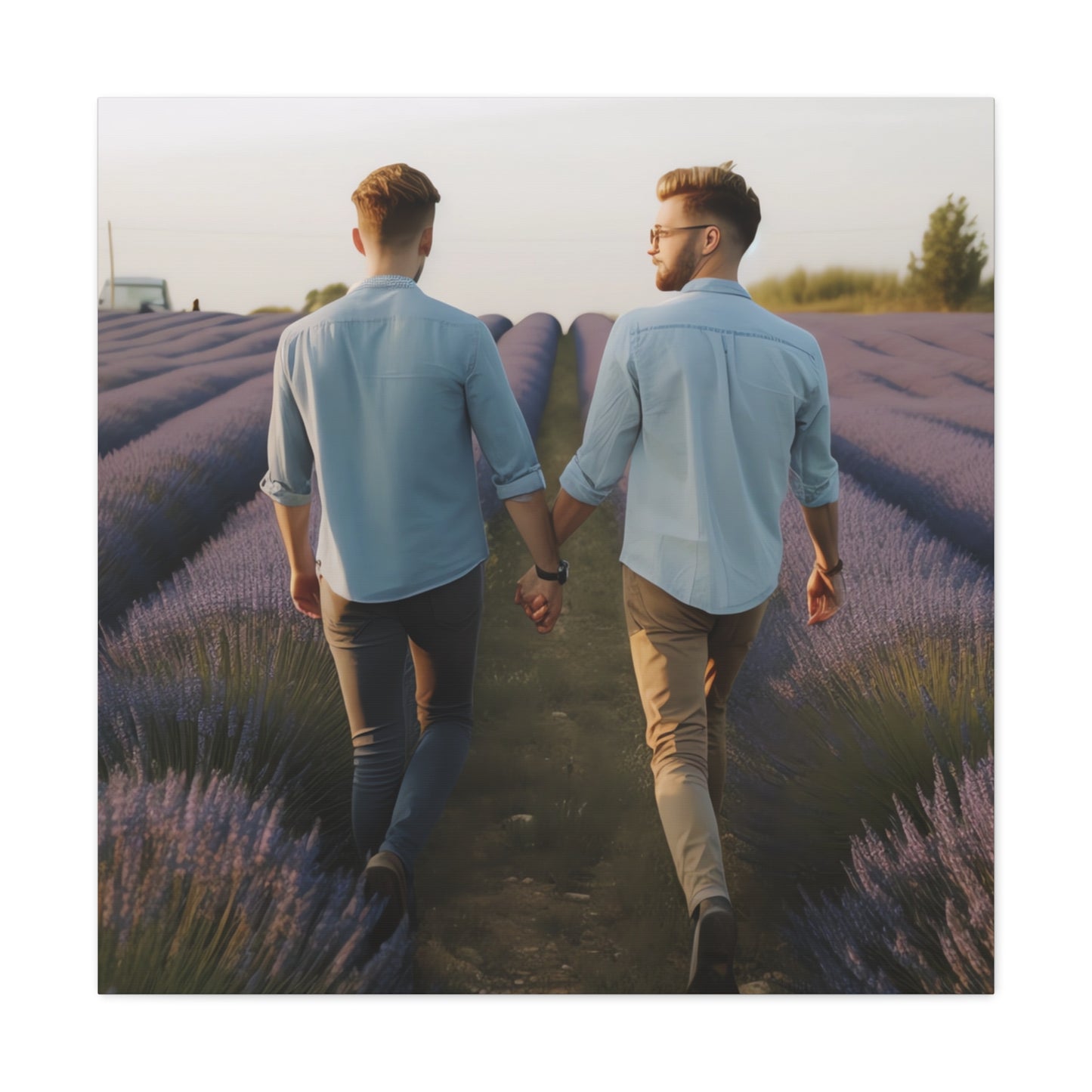 Daniel & Steven - Couple Canvas Art