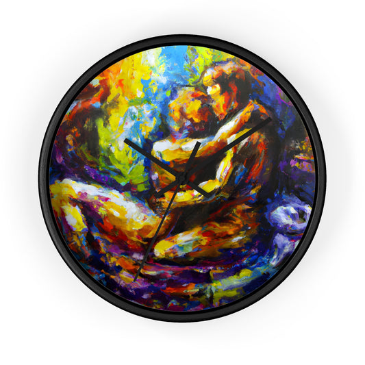 Cory - Gay Love Wall Clock