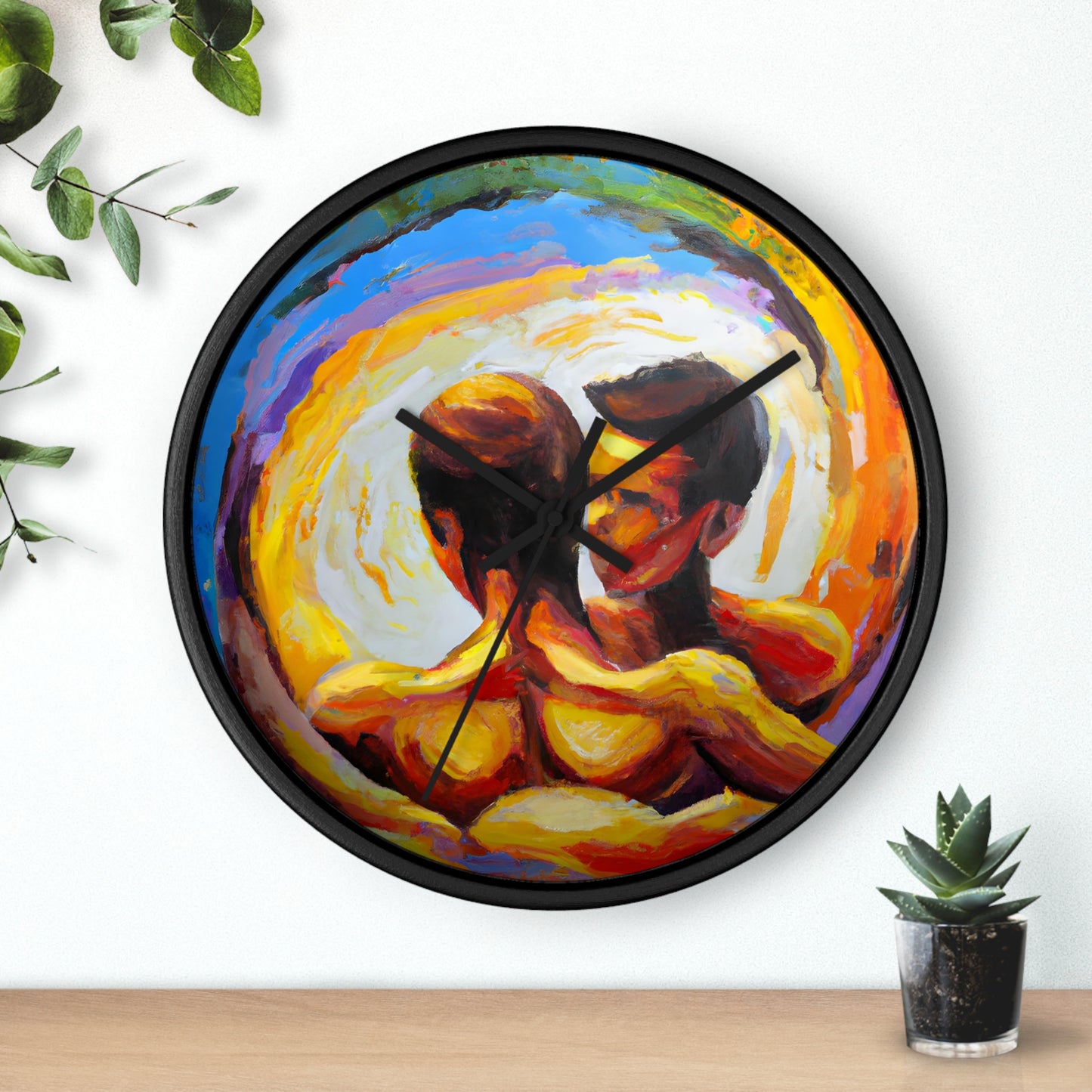 LeonardoVinci - Gay Hope Wall Clock