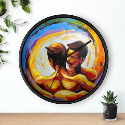 LeonardoVinci - Gay Hope Wall Clock