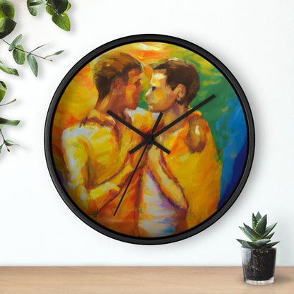 Dexter - Gay Love Wall Clock