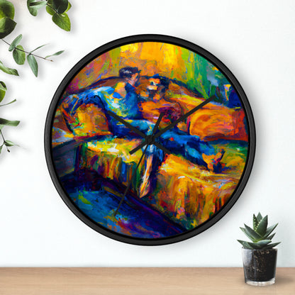Tyler - Gay Love Wall Clock