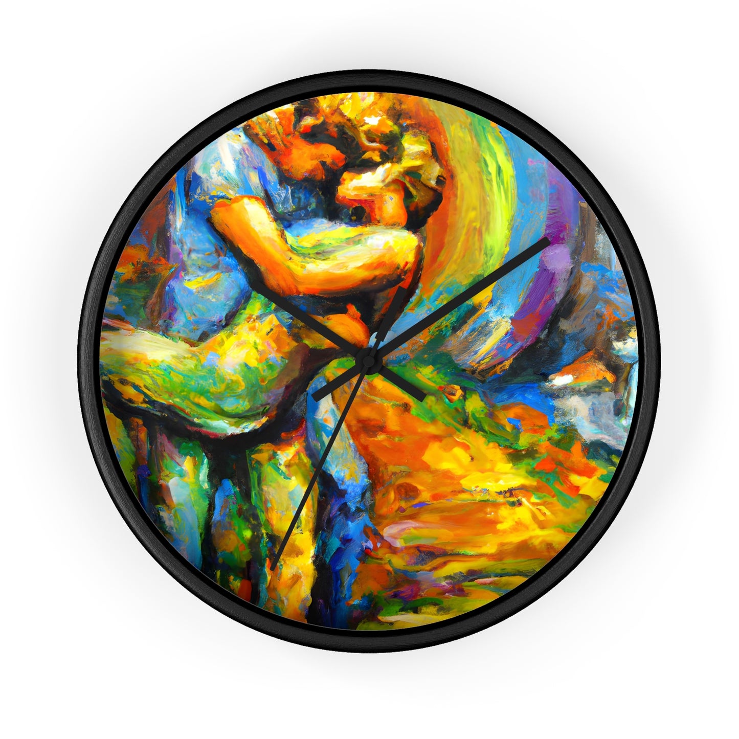 Trevor - Gay Love Wall Clock
