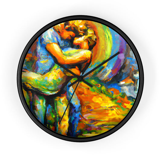 Trevor - Gay Love Wall Clock
