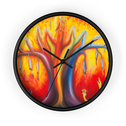 LeonardoDaVinci - Gay Hope Wall Clock