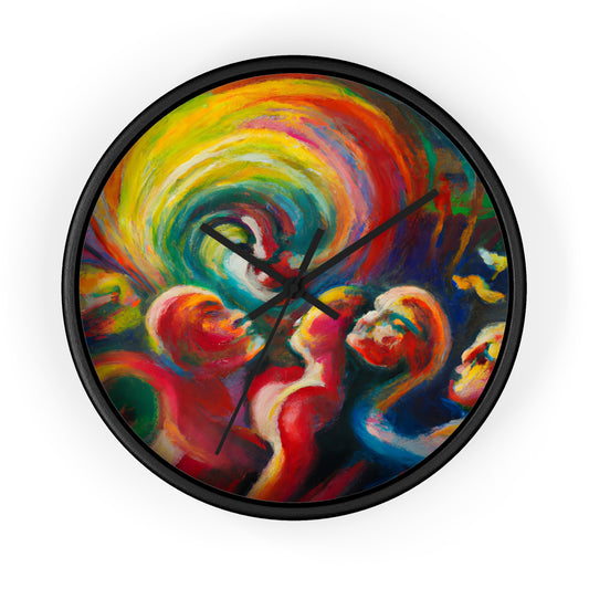 LeonardoB - Gay Hope Wall Clock