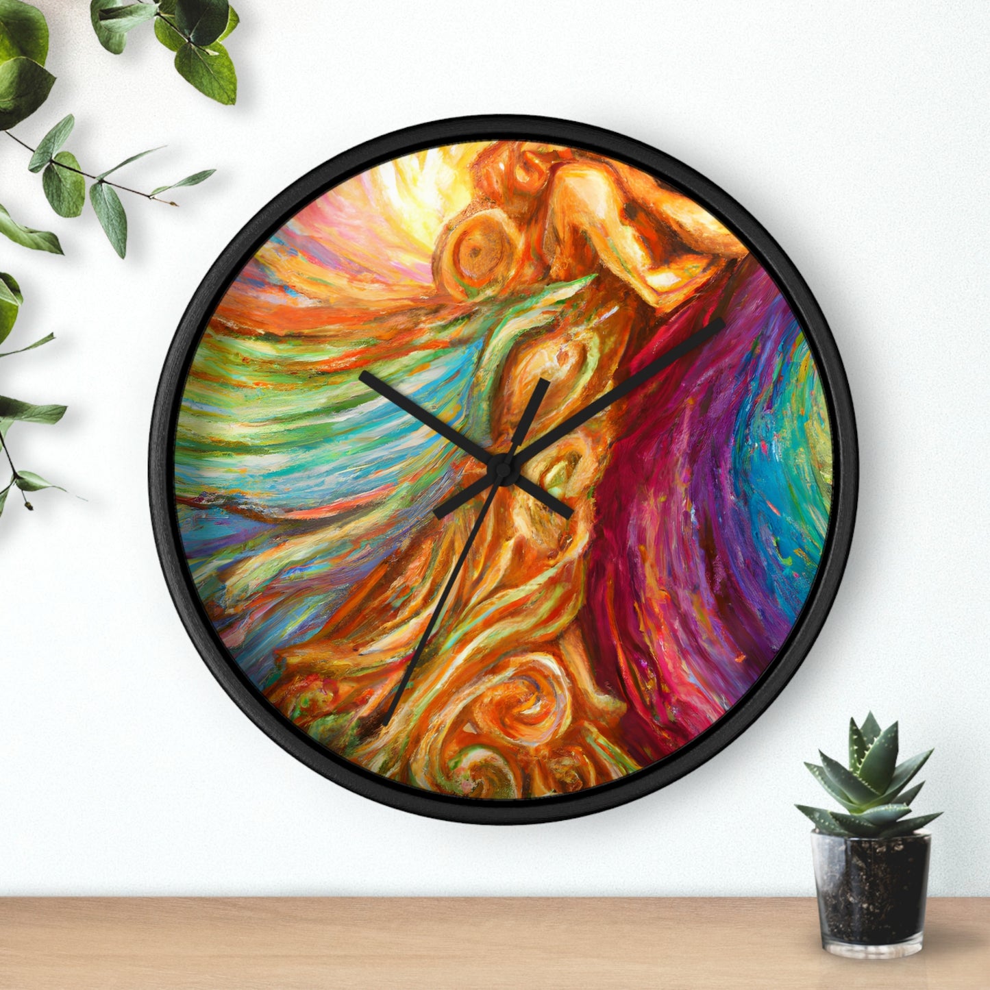 LeonardoDaVinci - Gay Hope Wall Clock