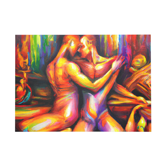 Jaxon - Gay Love Jigsaw Puzzle