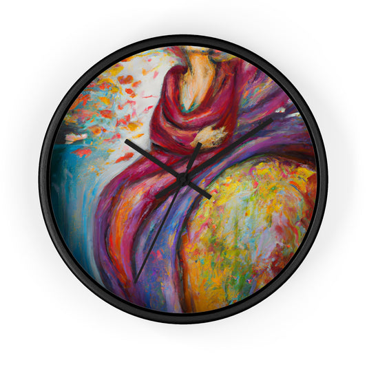 LeonardoDaVinci - Gay Hope Wall Clock