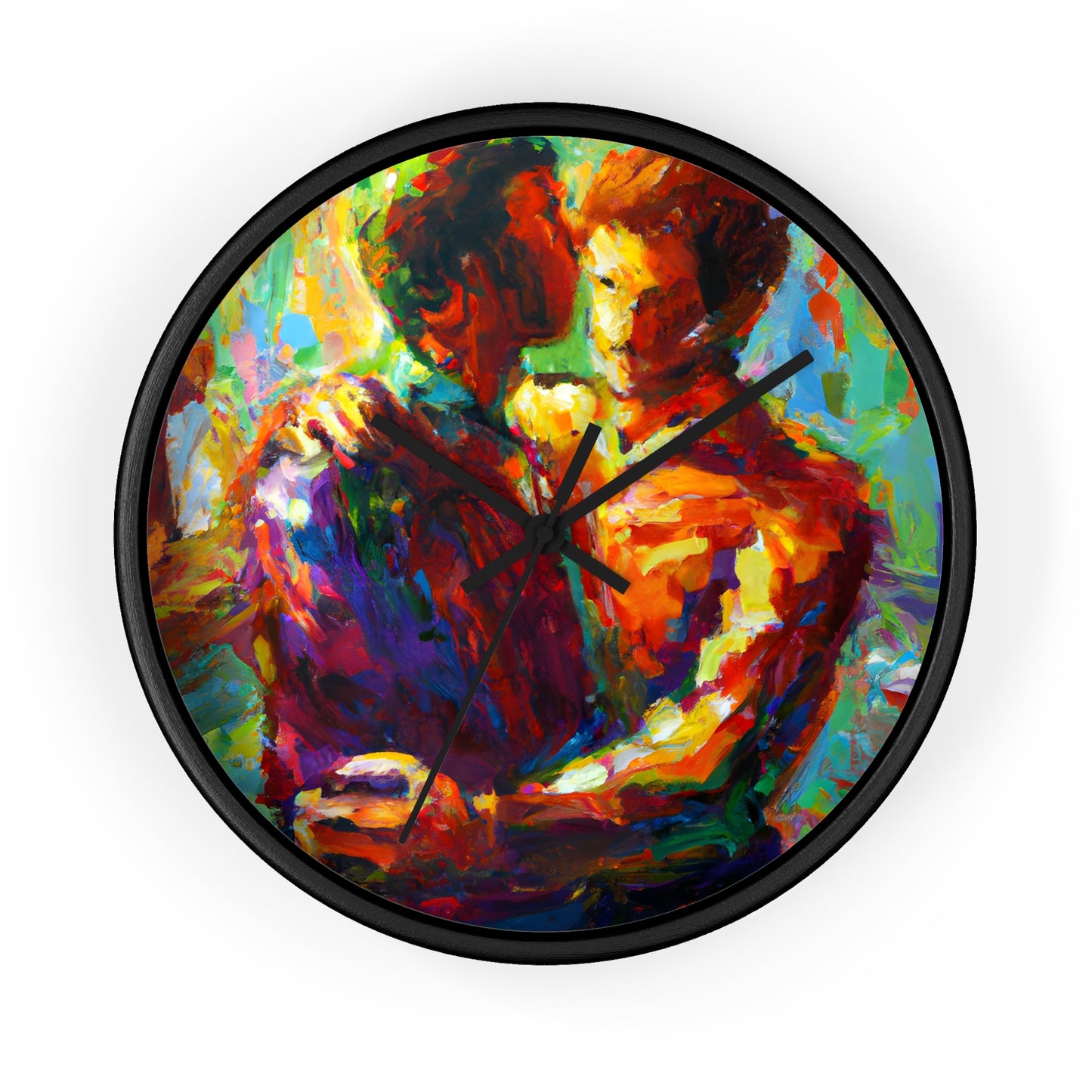 Trenton - Gay Love Wall Clock