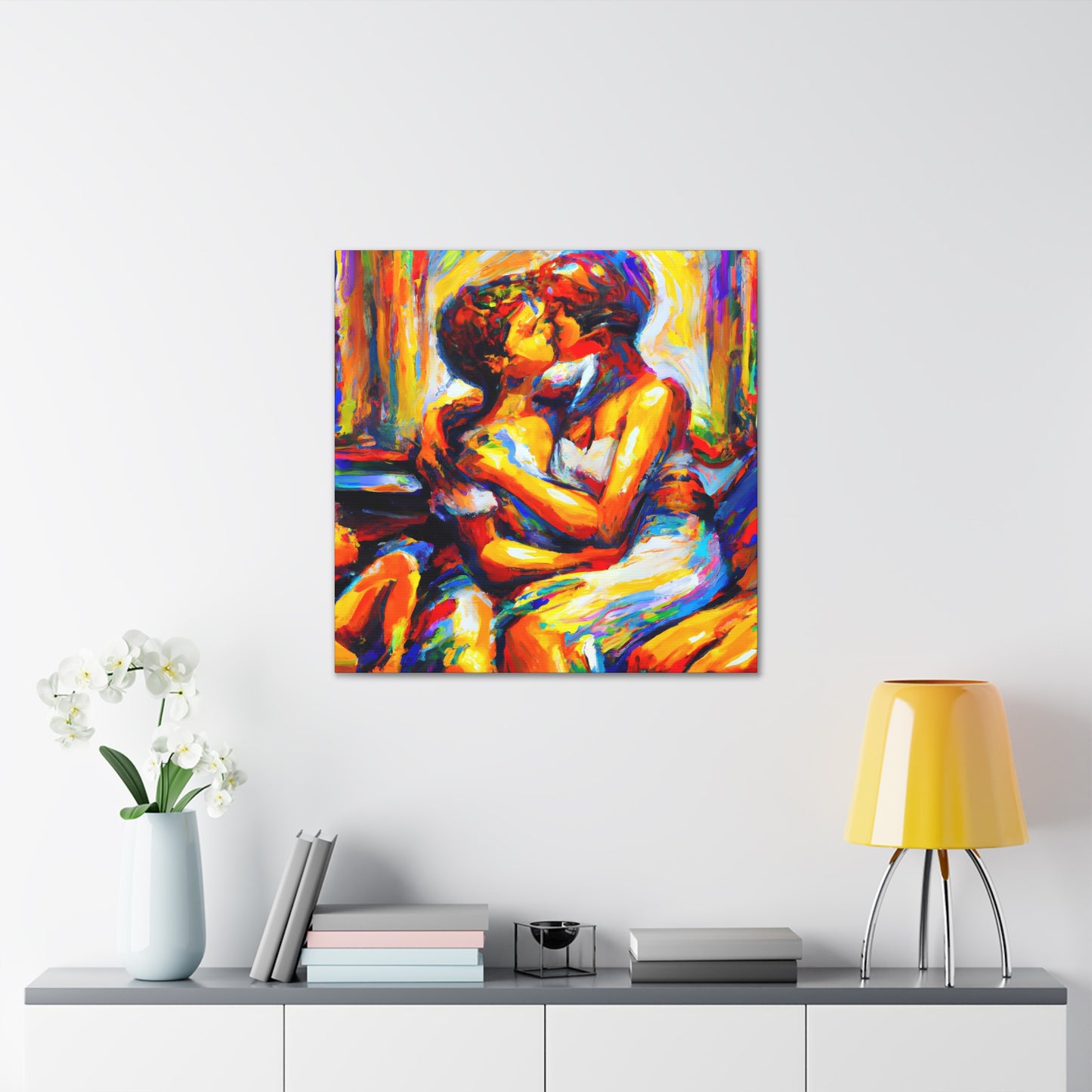 Adam - Gay Love Canvas Art