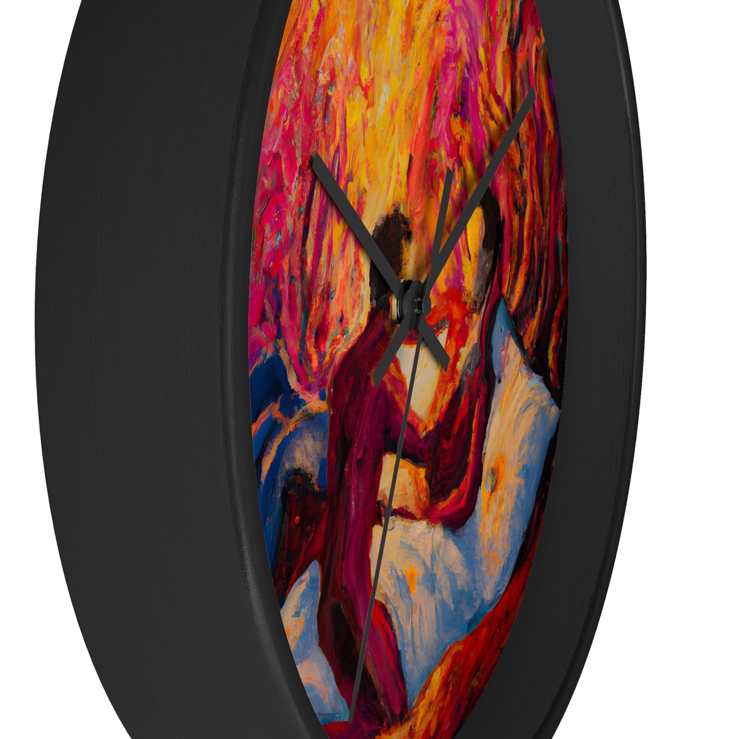 Troy - Gay Love Wall Clock