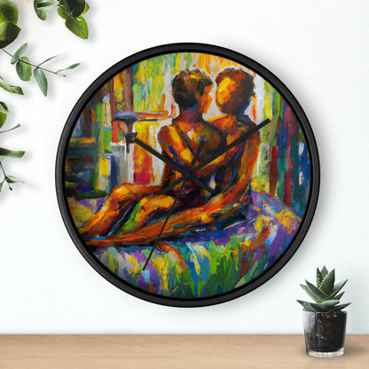 Jett - Gay Love Wall Clock